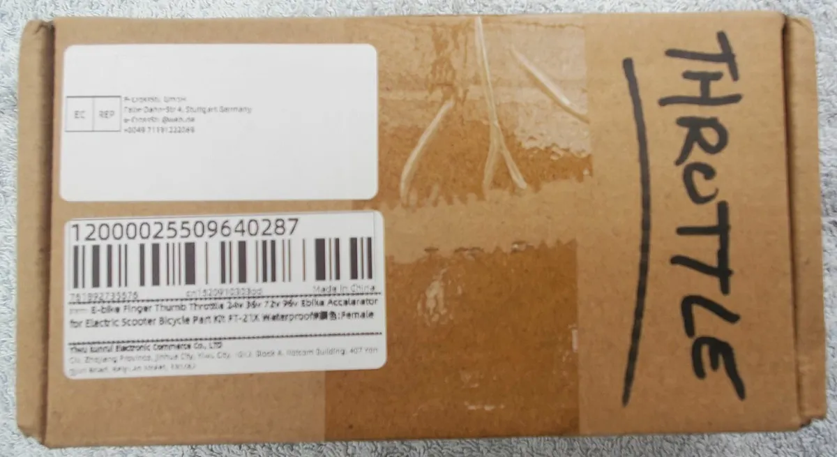 NEW>>>.  E Bike thumb throttle unused>>>>>NEW - Image 3