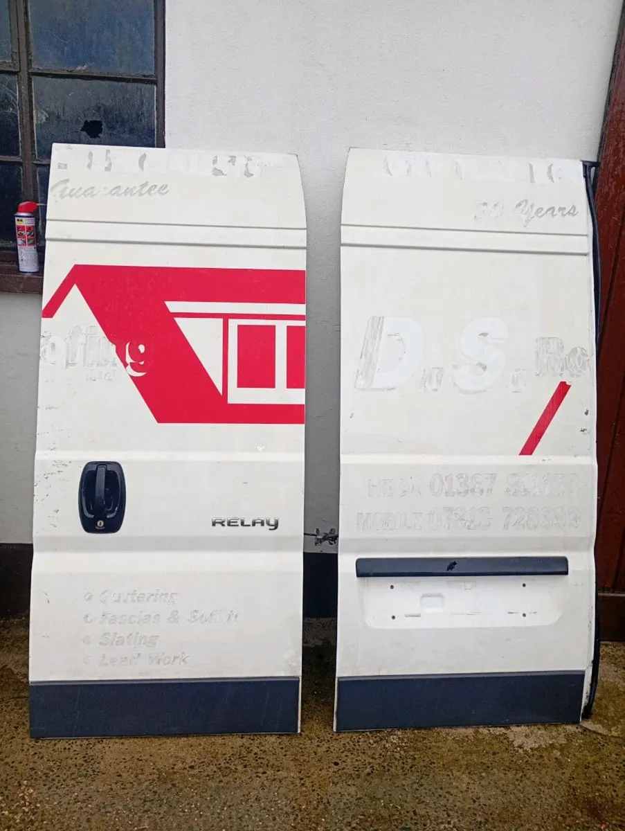 2020+Citroen relay & Peugeot boxer side/rear doors - Image 2