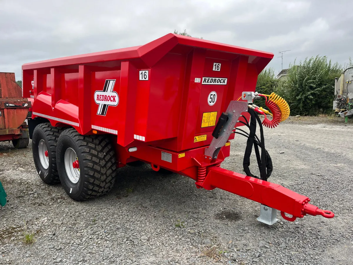 🔴 Redrock 16 Ton Hi-Tip Dump Trailers In Stock 🔴 - Image 4