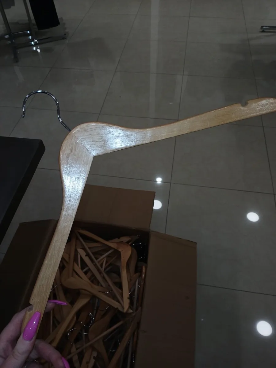 Wooden Clothes Hangers - Image 2