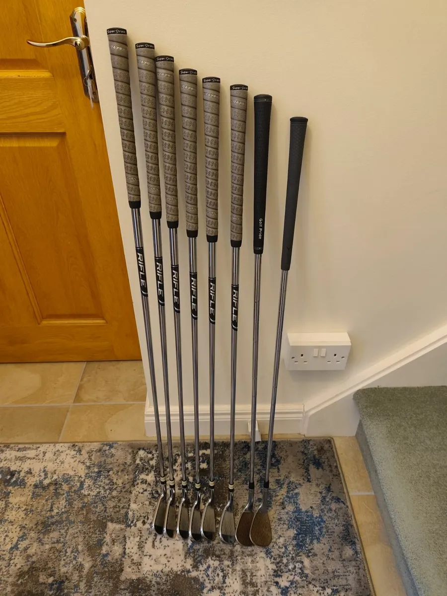 Golf Clubs - Callaway Paradym Steel Irons Gents - Image 1