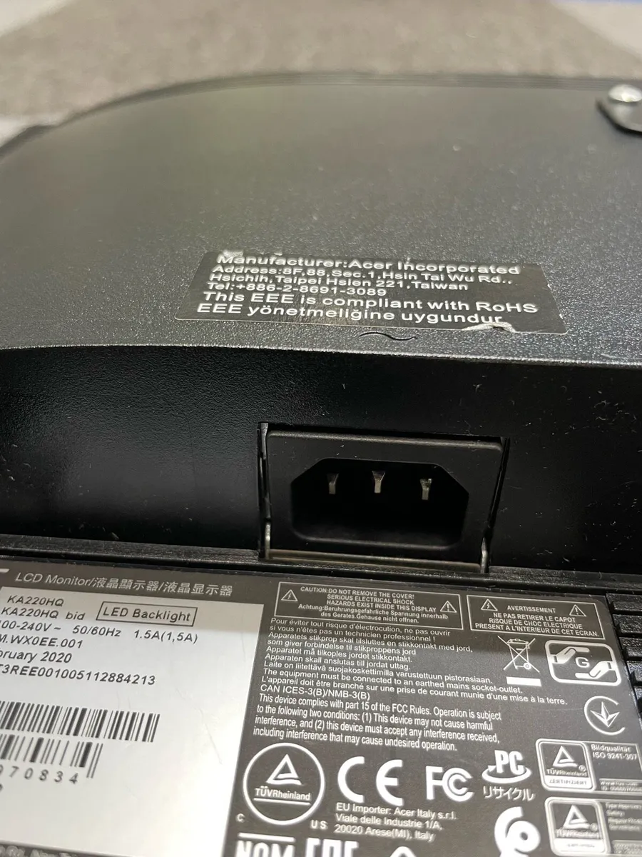 Twin Acer Monitors - Image 4