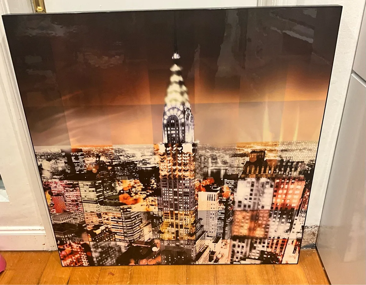 Extra Large Laminated Wood Picture - Image 4