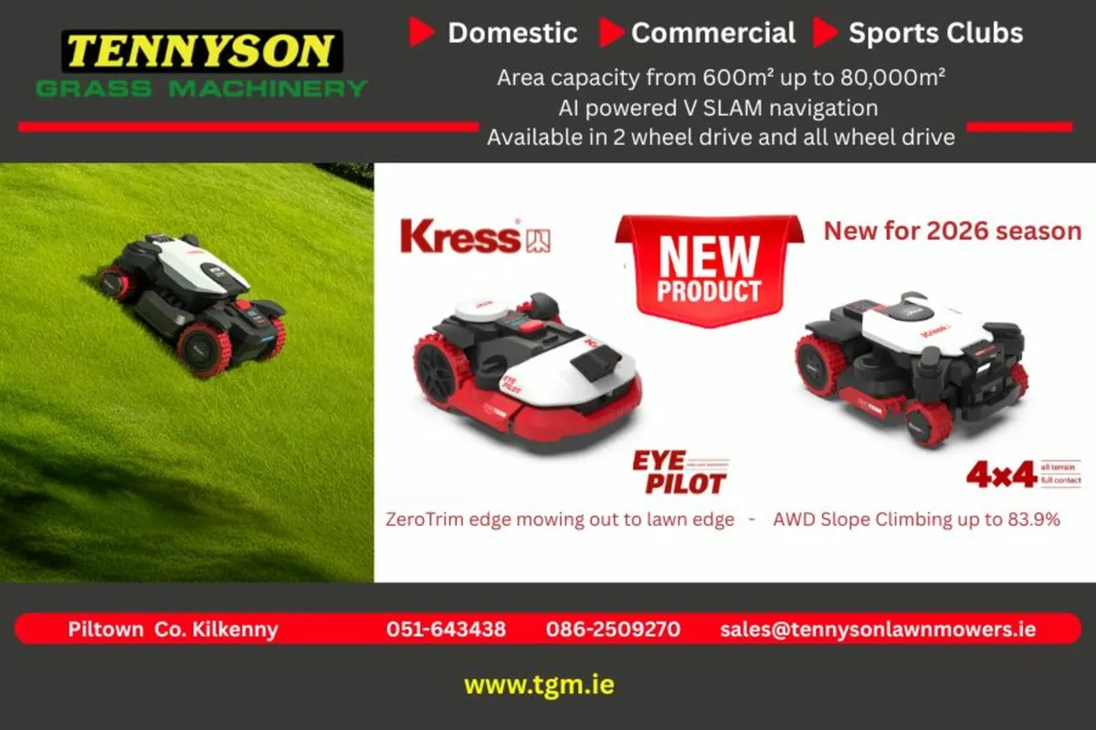 Next Generation Kress Eyepilot Robot Mowers - Image 1
