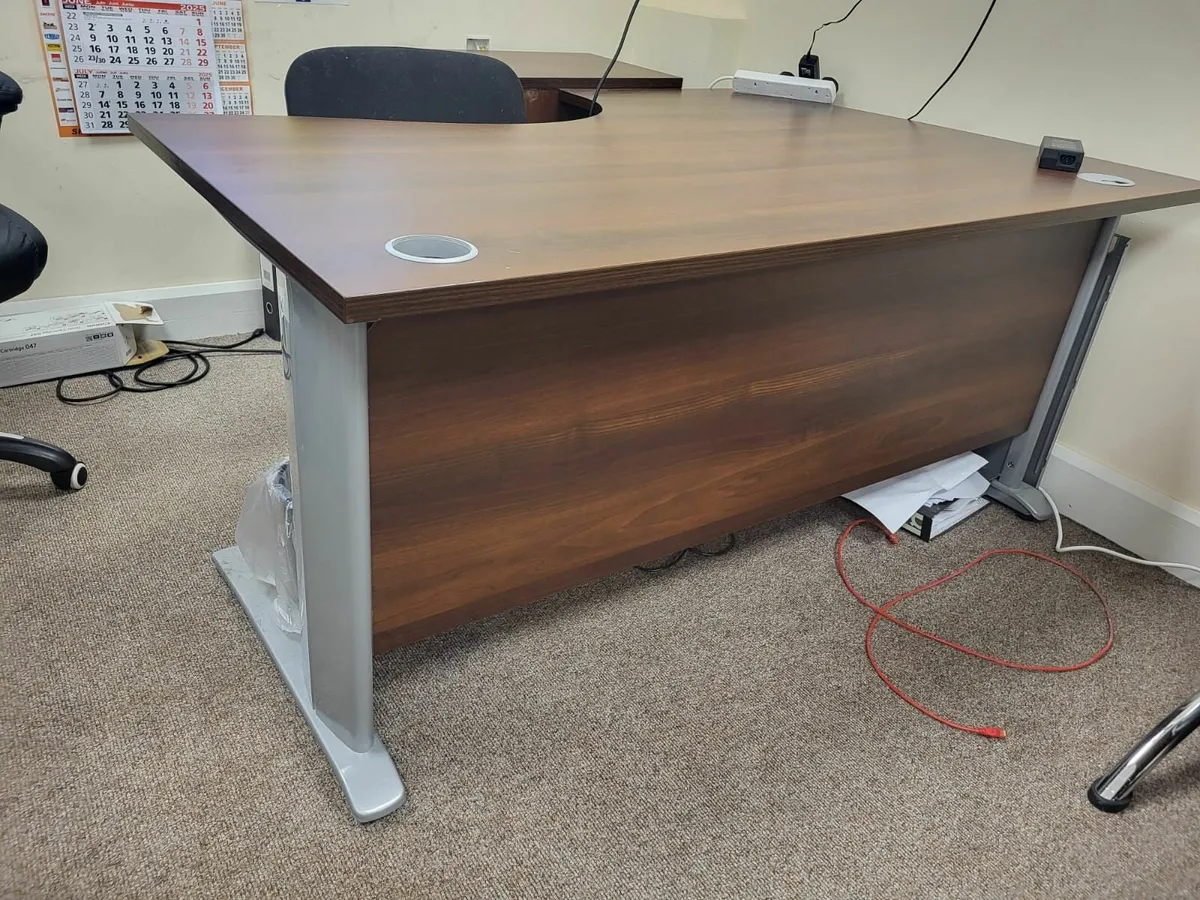 Office Table & storage cabinet - Image 2