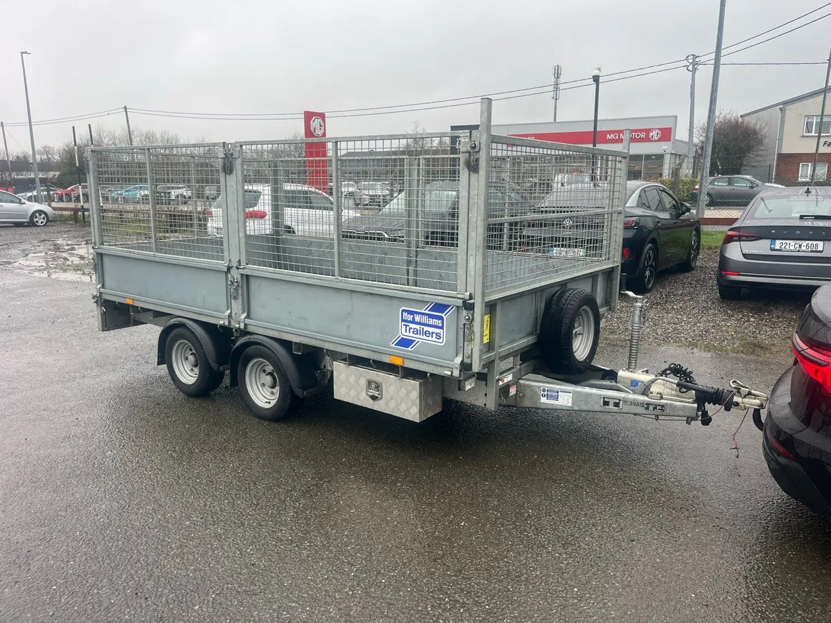 Ifor Williams 12x6 drop sides with mesh sides - Image 1