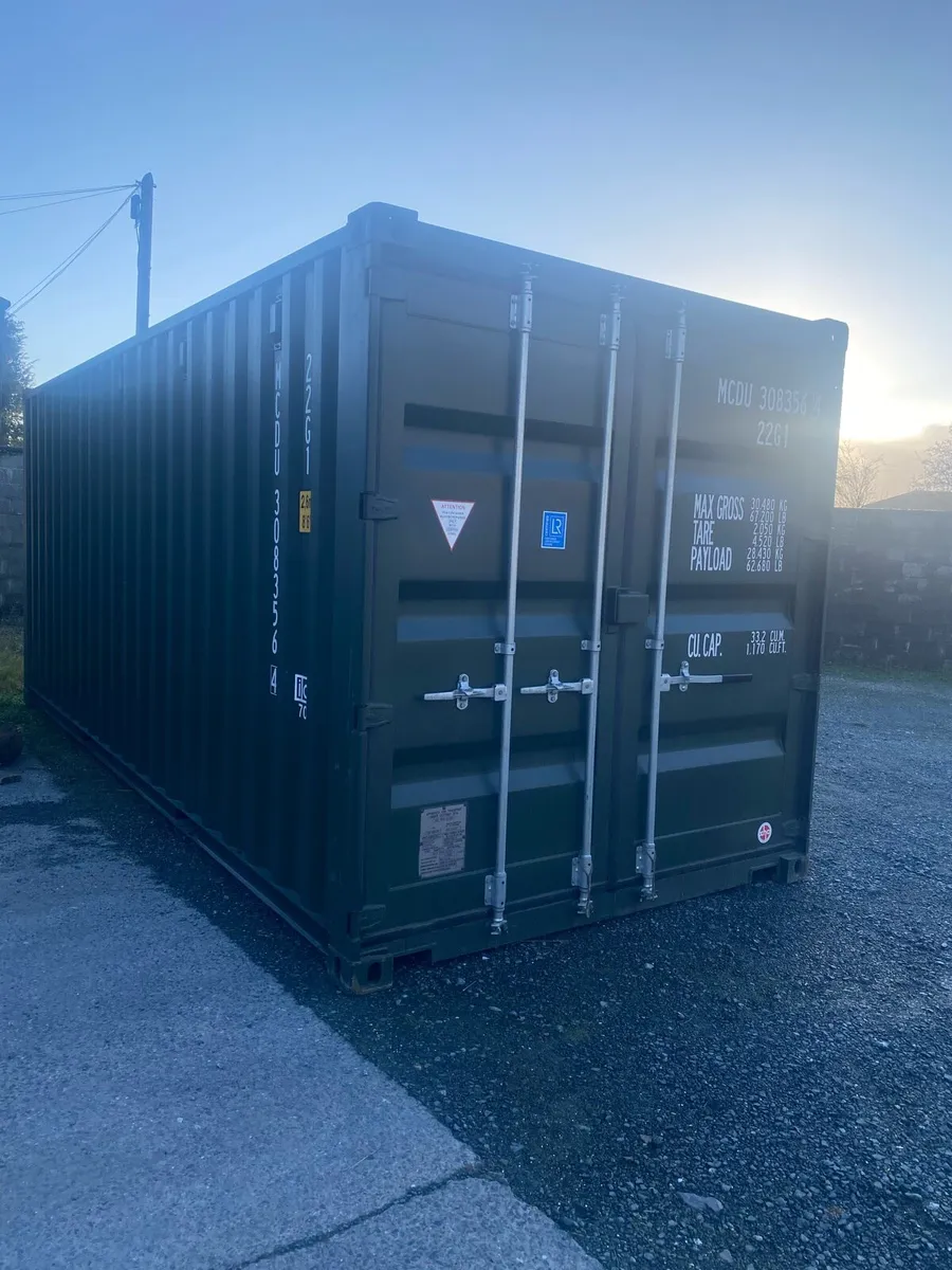 CONTAINERS FREE DELIVERY UP TO 50KM - Image 1