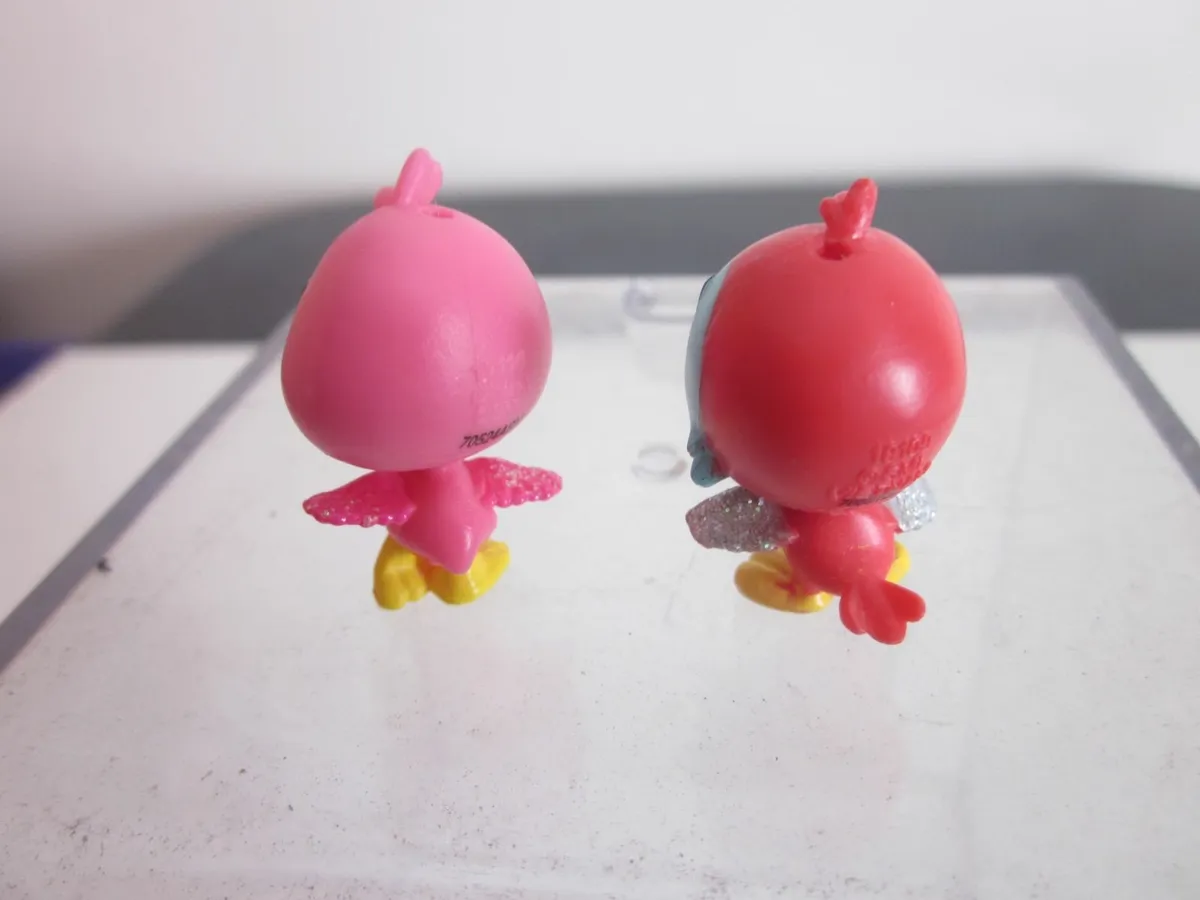 Hatchimals Parroo Parrot  & Pink Flamingoose Figs - Image 3