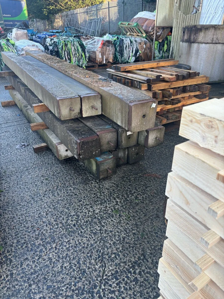 Concrete piles 10”x10”various sizes.Flood defense - Image 2