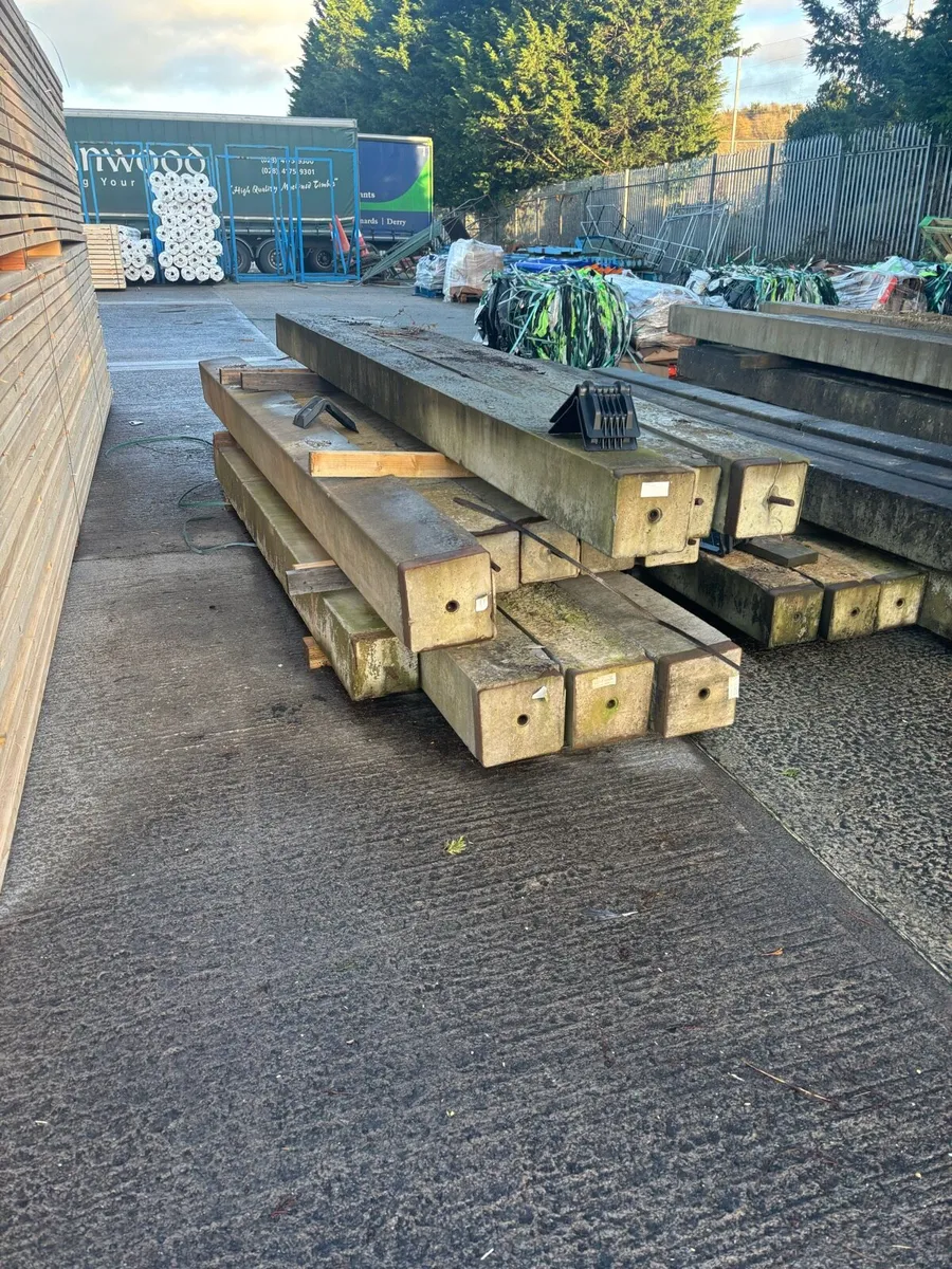 Concrete piles 10”x10”various sizes.Flood defense - Image 3