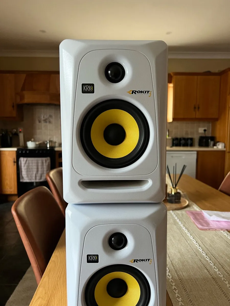 KRK Rokit 5 studio monitors - Image 1