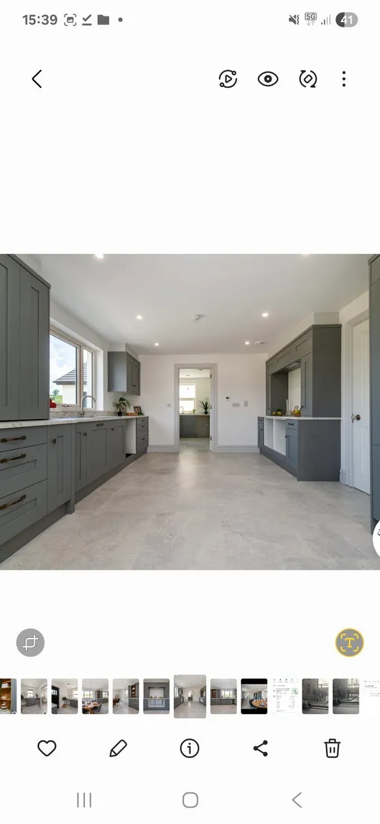 Full kitchen with matching utility units - Image 1