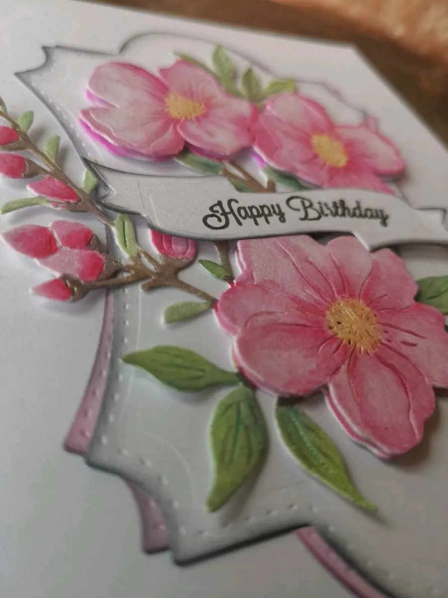 Handmade card - Happy birthday. - Image 4