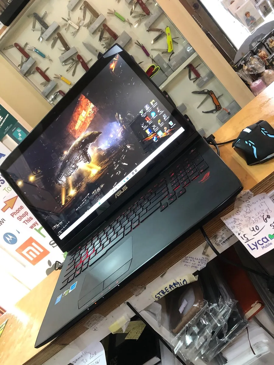 ASUS Rog 17” Touch screen Gaming Laptop 24gb ram - Image 2