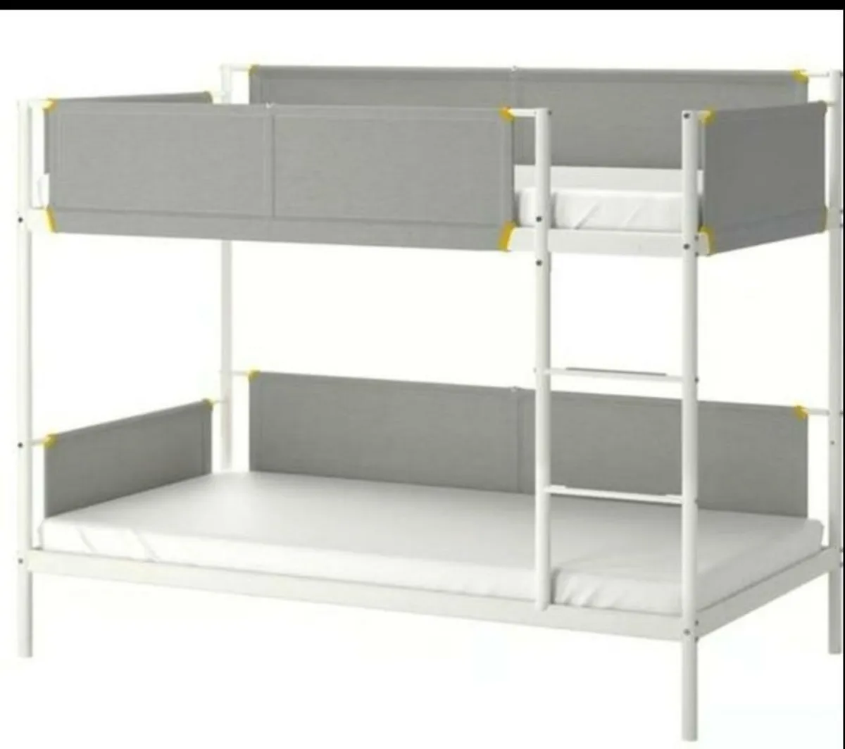 Ikea white bunk beds - Image 2