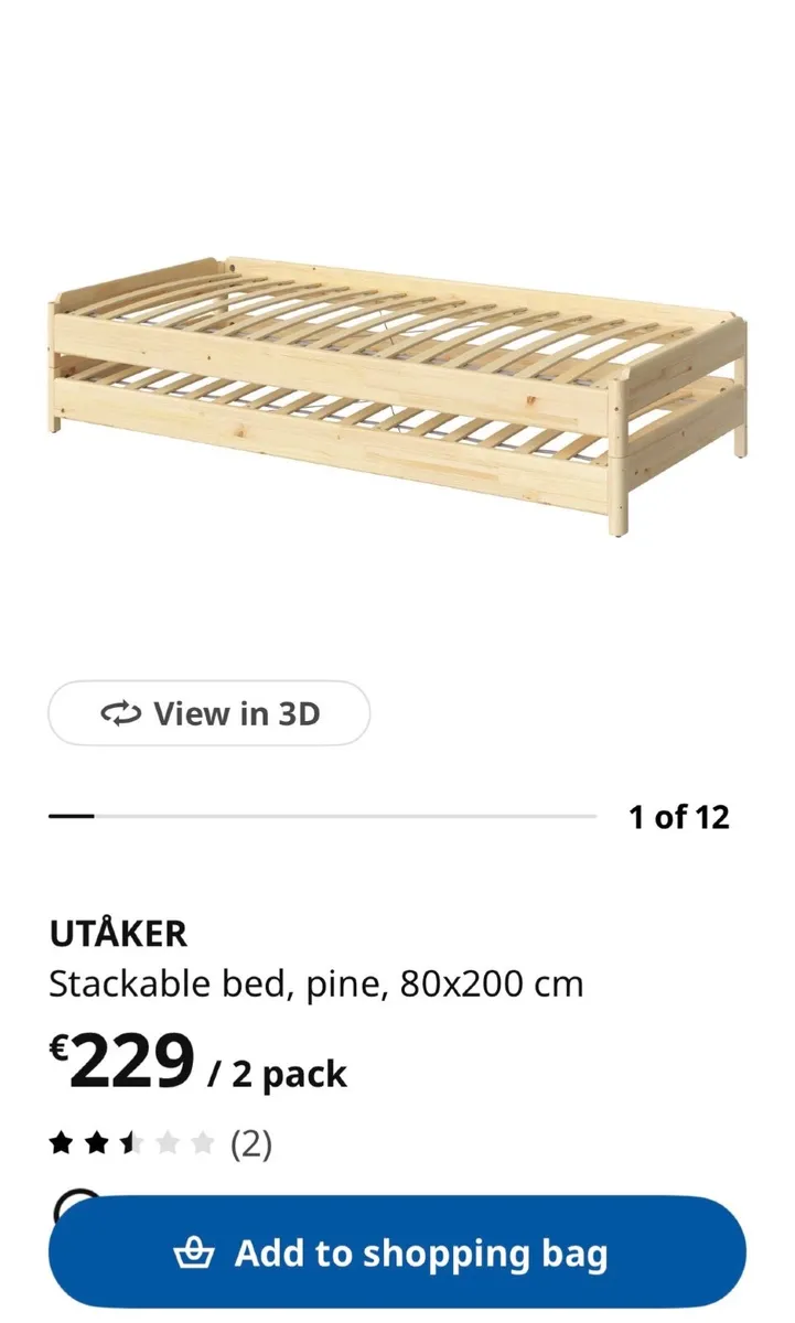 Single bed - Image 1
