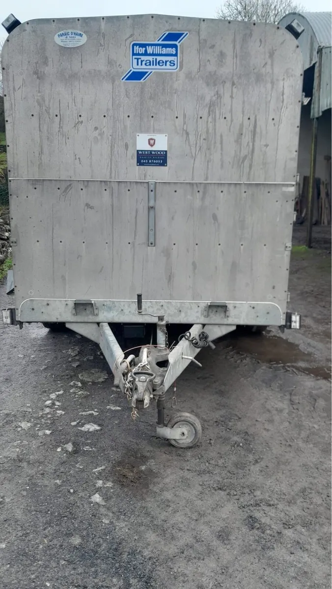12x6 ifor williams cattle trailer - Image 1