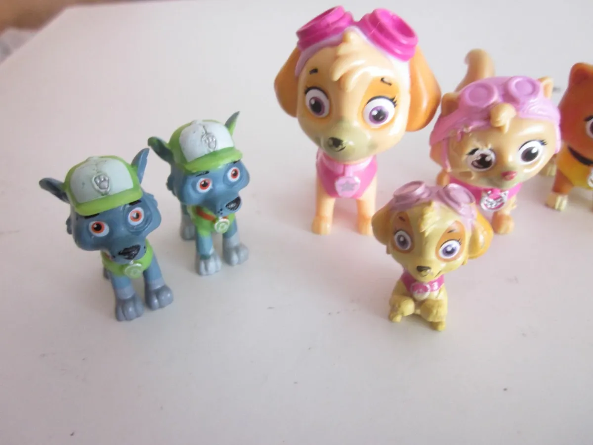 Paw Patrol X 10 Mini Spin Master 2015 Figures - Image 4