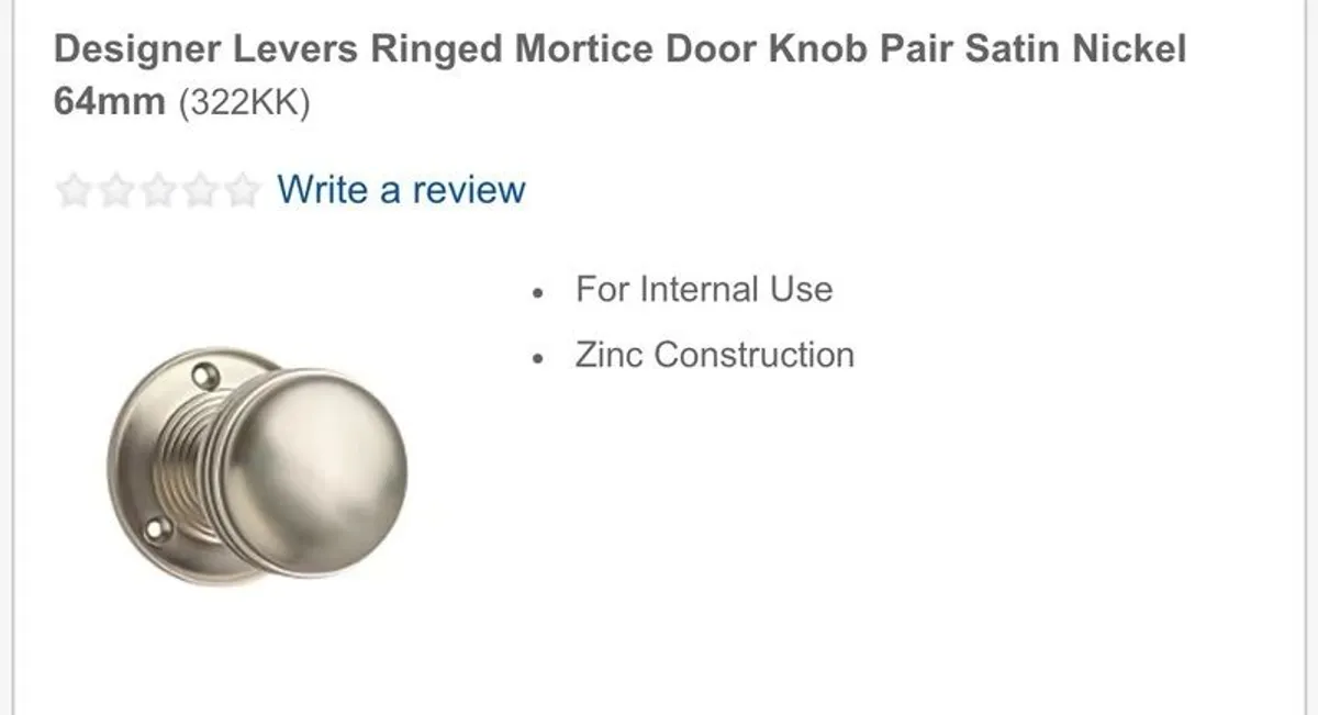 Mortice door - Image 1