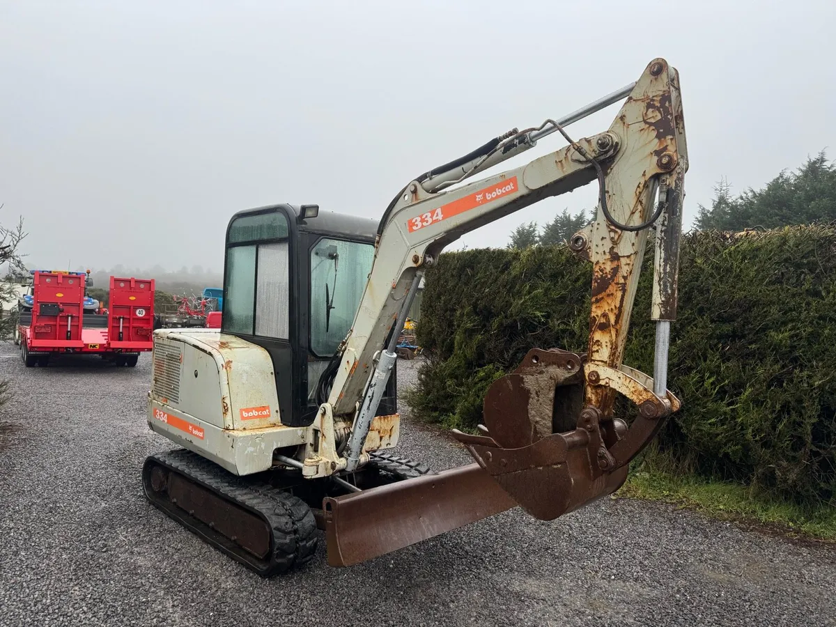 Bobcat 334 digger - Image 2