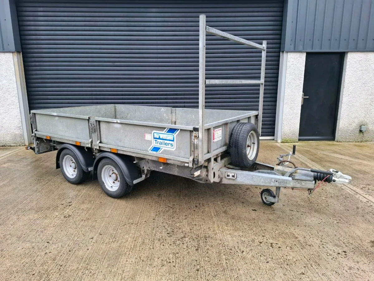 Ifor williams 10ft x 5ft 6" builders trailer - Image 1