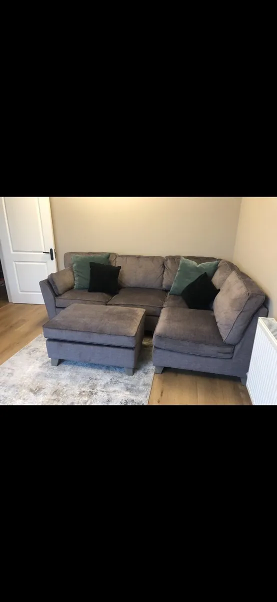 Grey “L” shaped Couch - Image 2