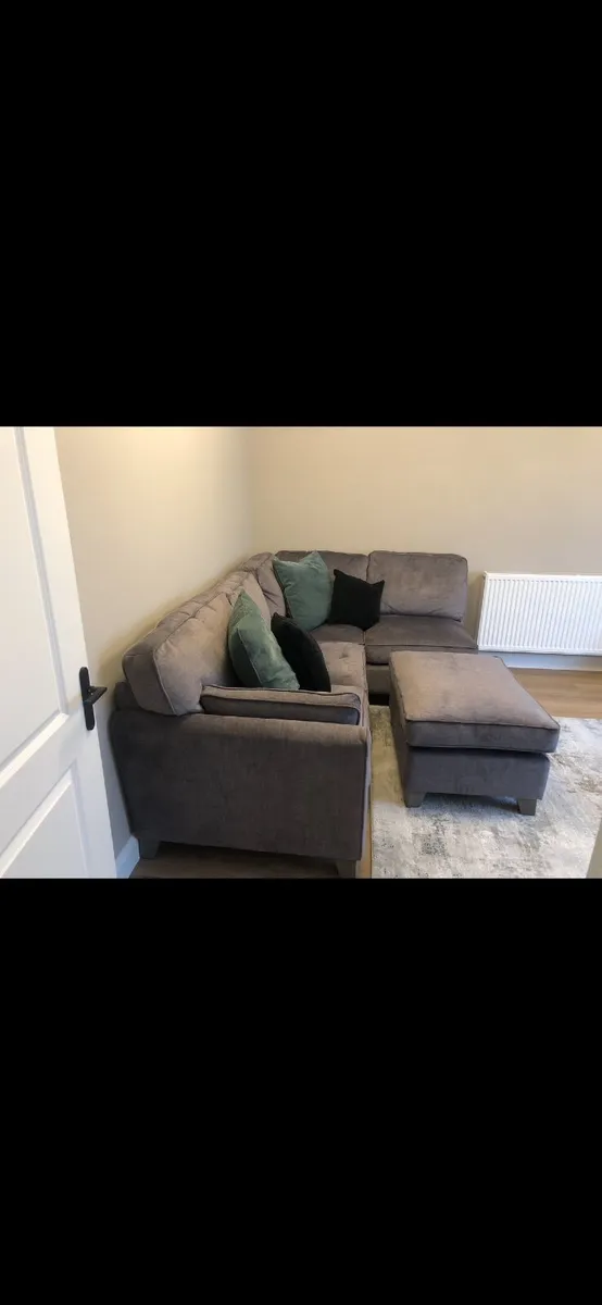 Grey “L” shaped Couch - Image 3