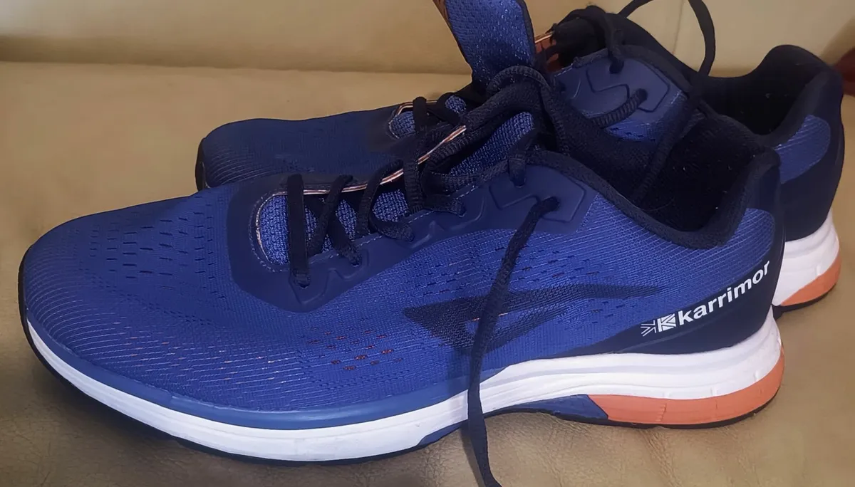 Karrimor Tempo Running Shoes Blue - Image 3