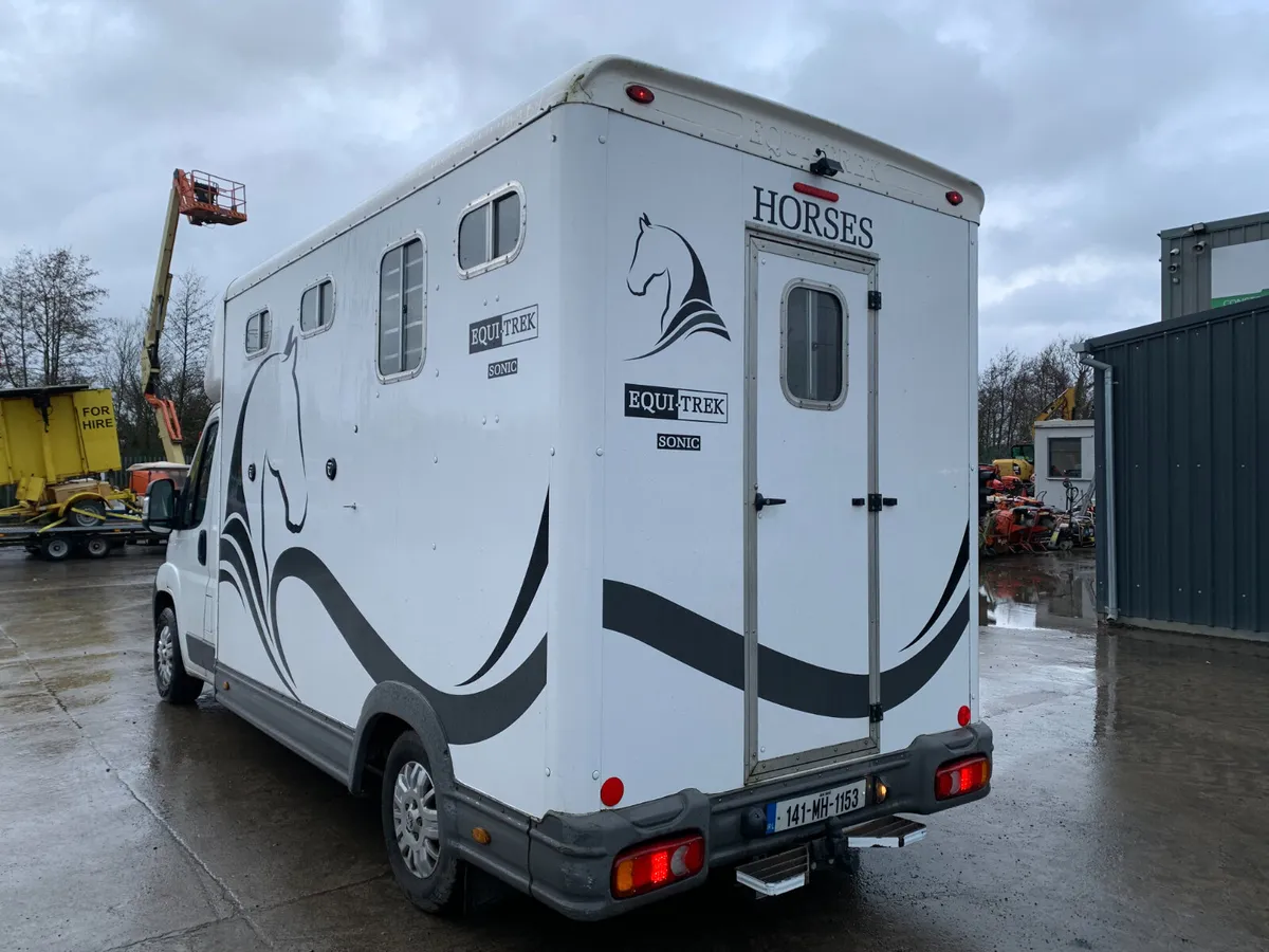 2014 PEUGEOT BOXER HORSEBOX FOR AUCTION - NAAS - Image 3