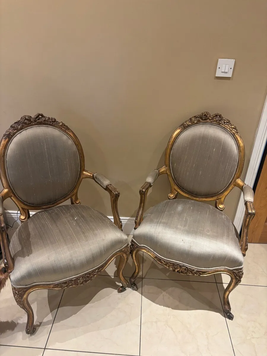 Two French Style Chairs - Image 1
