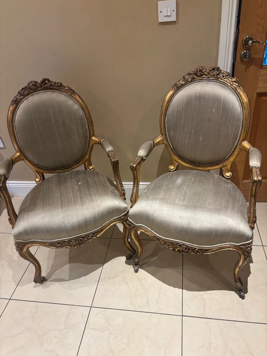 Two French Style Chairs - Image 2