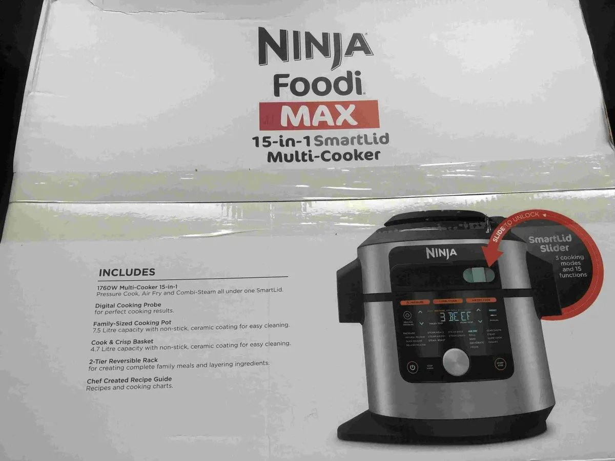 NEW Ninja 15-in-1 Air Fryer; RRP €380; sell €265 - Image 4