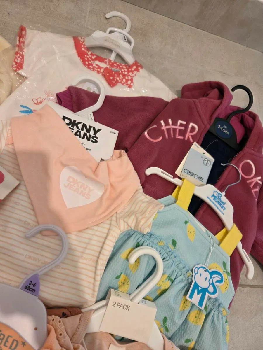 3-6m, With Tags Baby Girl Outfits - Girls Bundle - Image 3