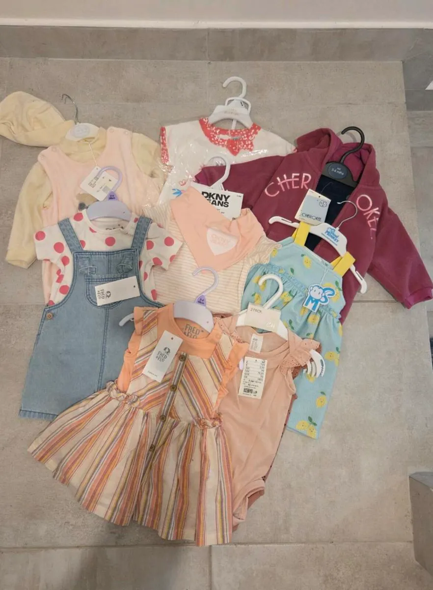 3-6m, With Tags Baby Girl Outfits - Girls Bundle - Image 1