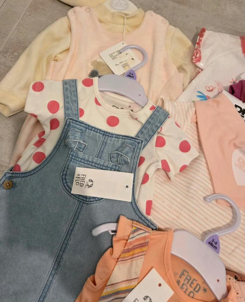 3-6m, With Tags Baby Girl Outfits - Girls Bundle - Image 4