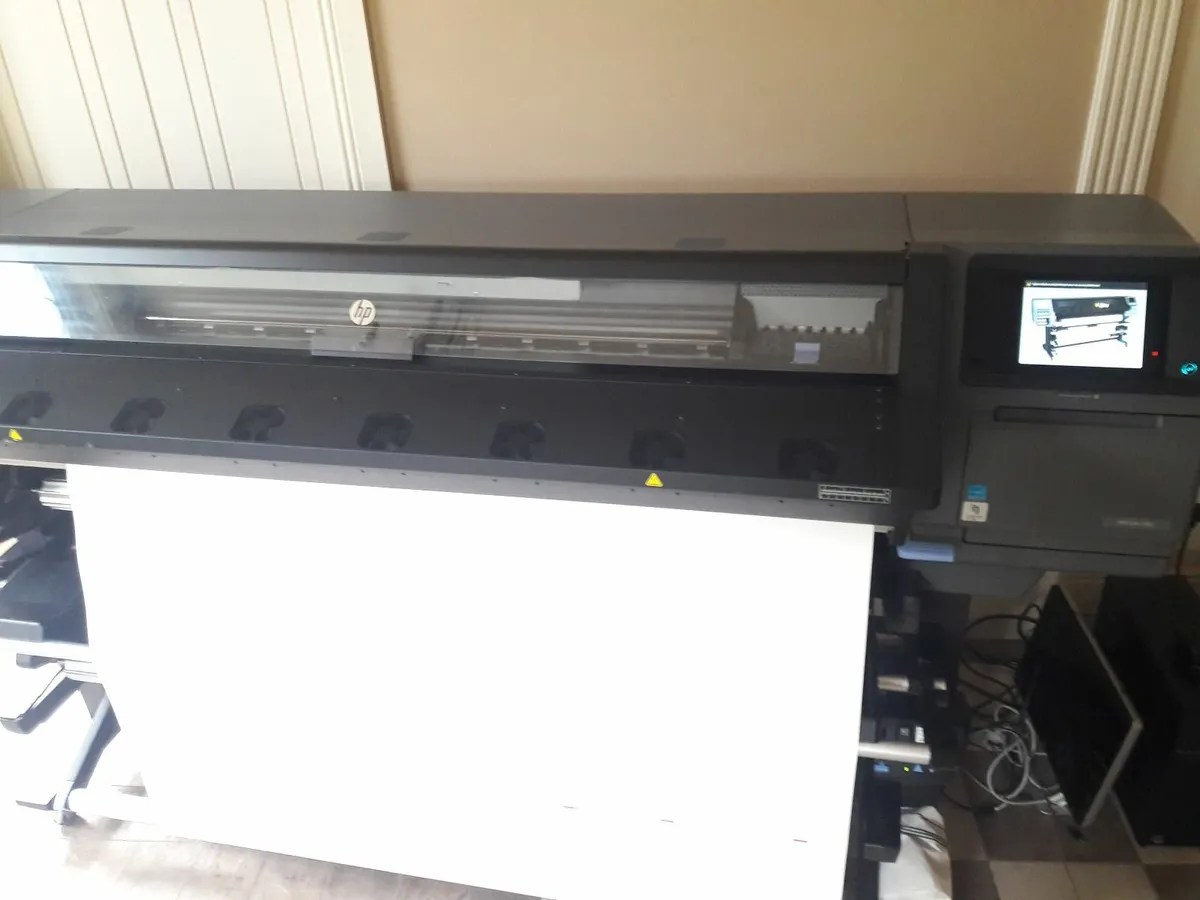 HP Latex 360 large format printer + spare parts - Image 2