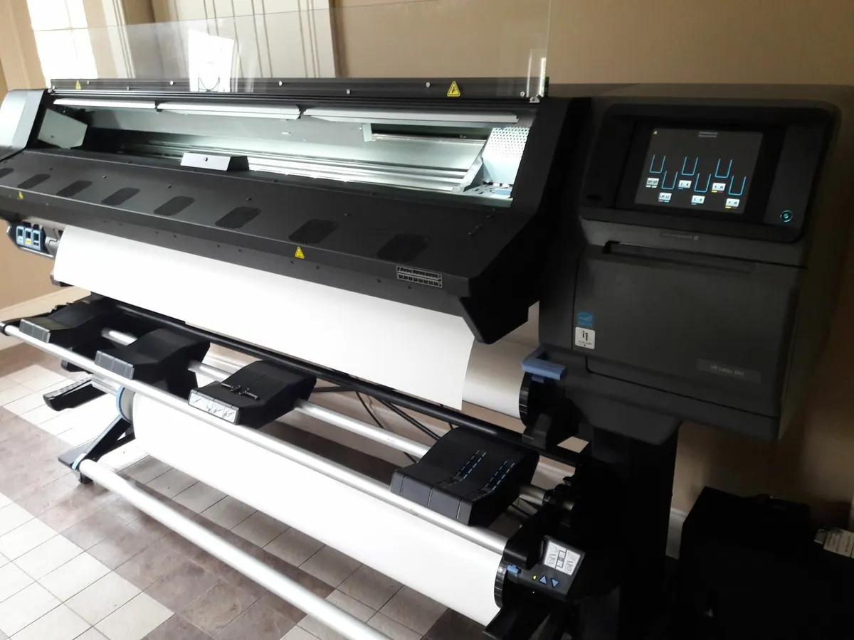 HP Latex 360 large format printer + spare parts - Image 3