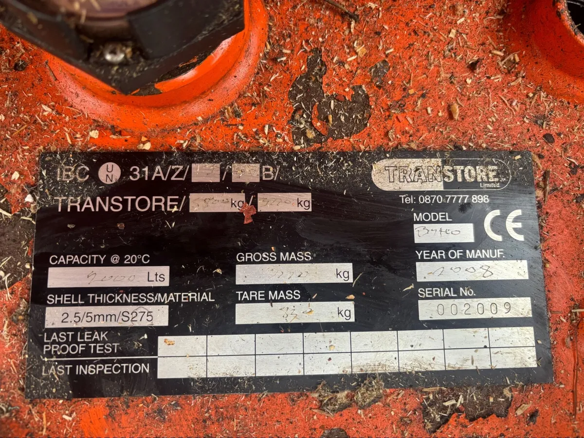 Fuel bowser 2000 liter bundit - Image 4