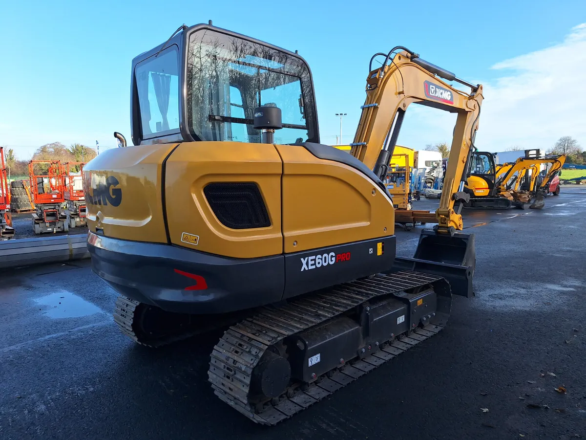 2025 XCMG XE60G Pro Excavator For Auction - Image 3