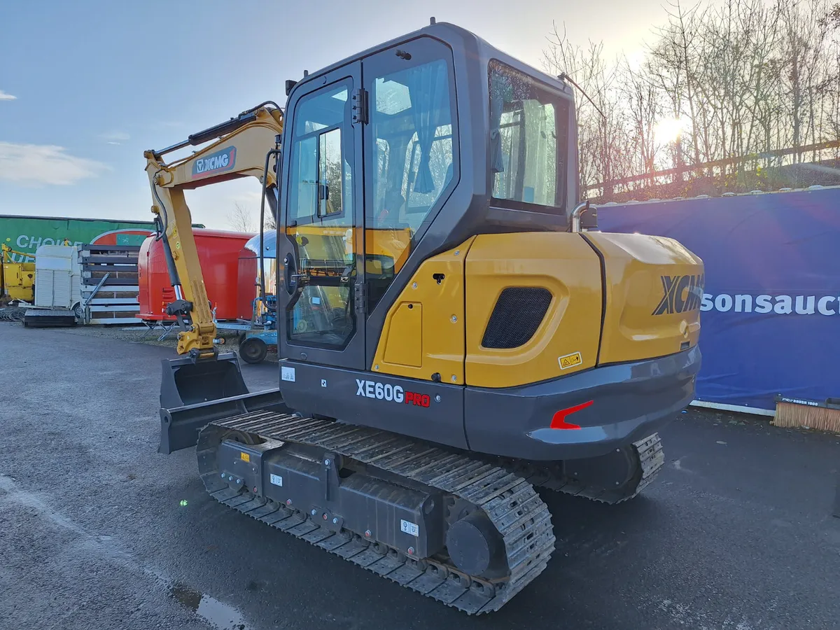 2025 XCMG XE60G Pro Excavator For Auction - Image 4