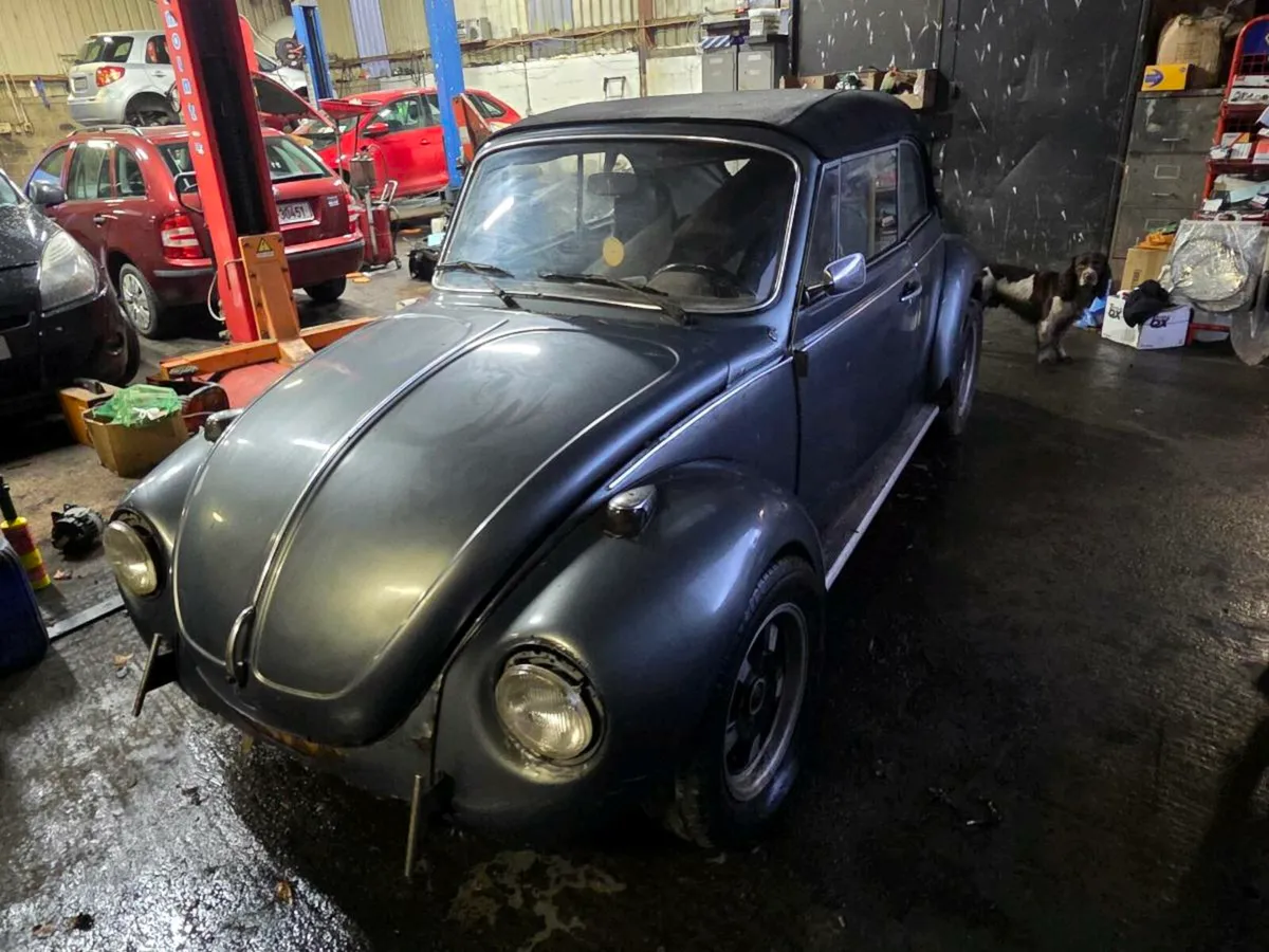 VW Beetle 1303 Kharmann Convertible - Image 2