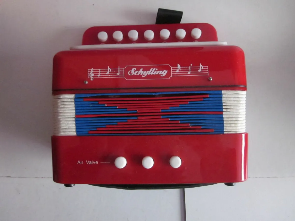 Schylling Kids Toy Accordion Music Instrument - Image 1