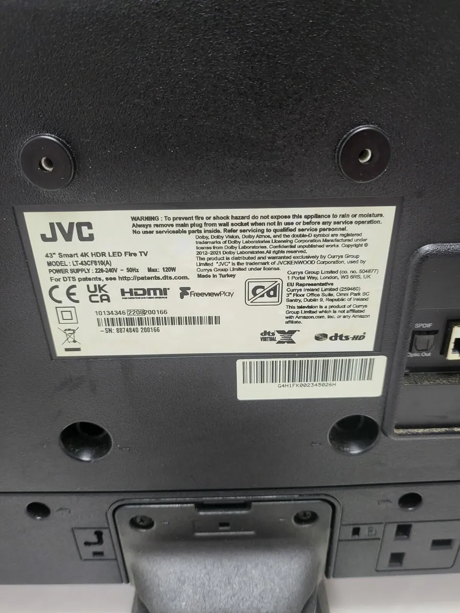 43 inch jvc tv - Image 3
