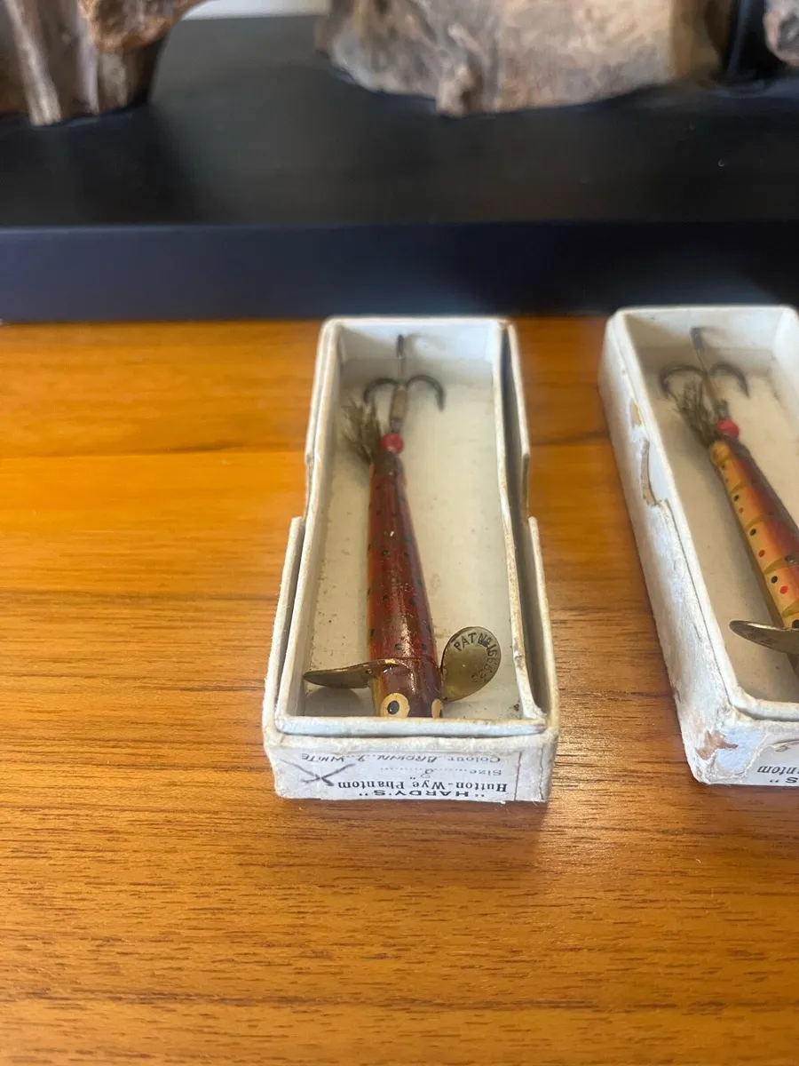 Antique Boxed Hardy Bros Salmon Lures - Image 2