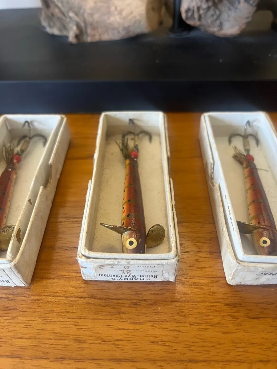 Antique Boxed Hardy Bros Salmon Lures - Image 3