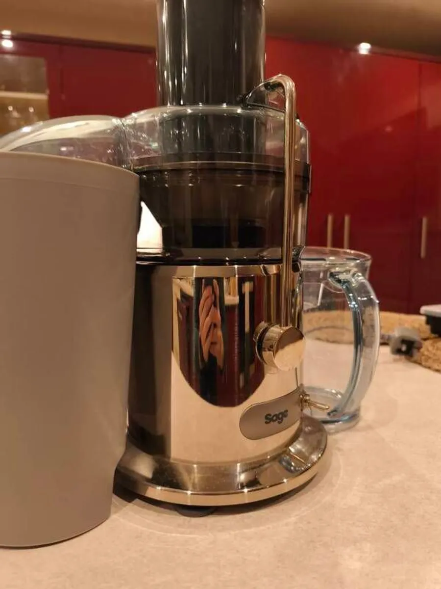 Sage - The Nutri Juicer Cold - Cold Press Extractor for Fruit and Vegetables - High Capacity 2L Jug - 1250W - Silver - Image 2
