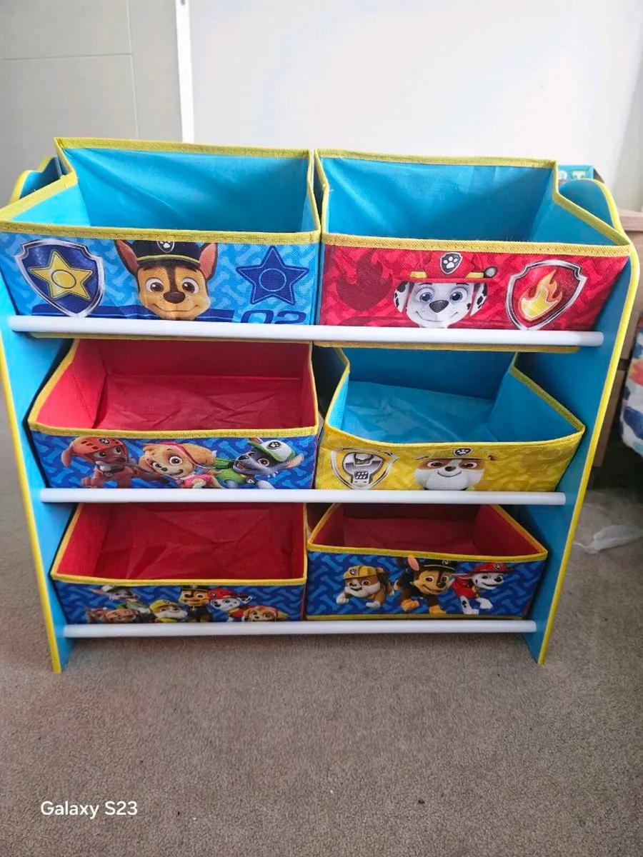 Toddler - Paw Patrol Book Stand and Toy Stand - Image 1