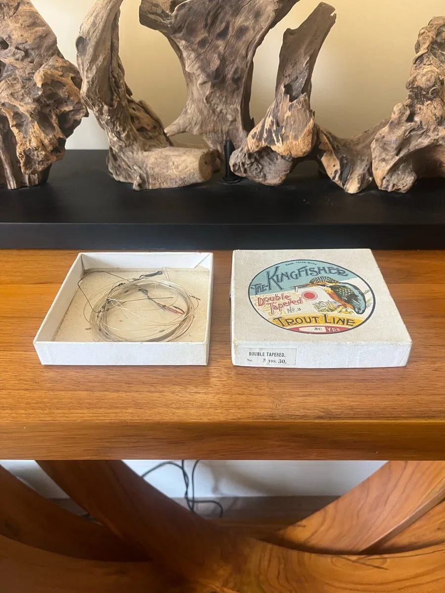 Antique The Kingfisher Trout Line - Image 3