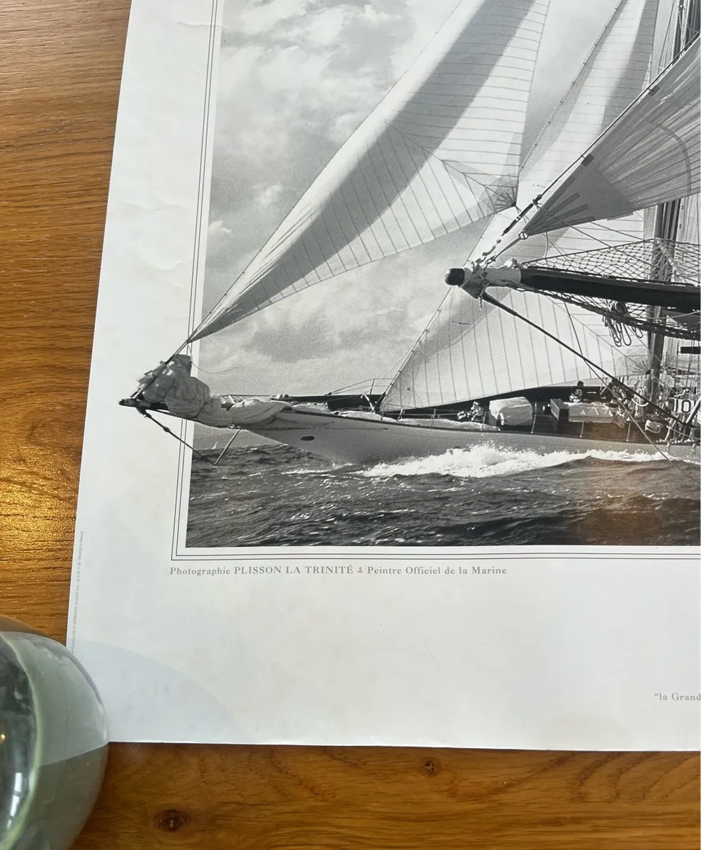 Luffing Match Sailing Print - Image 4