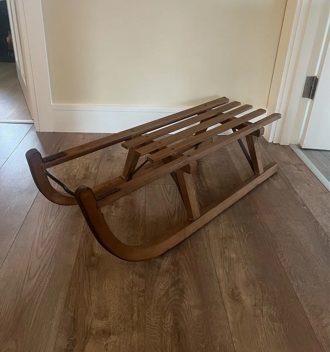 Vintage Snow Sled - Image 2